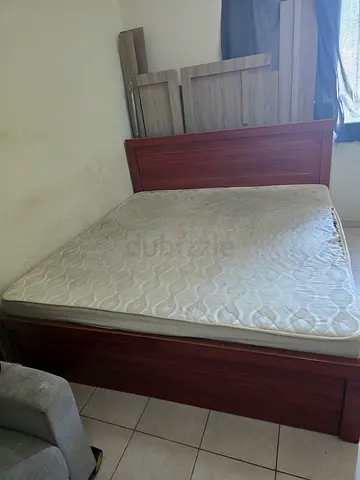 King size Double Bed with Mattress