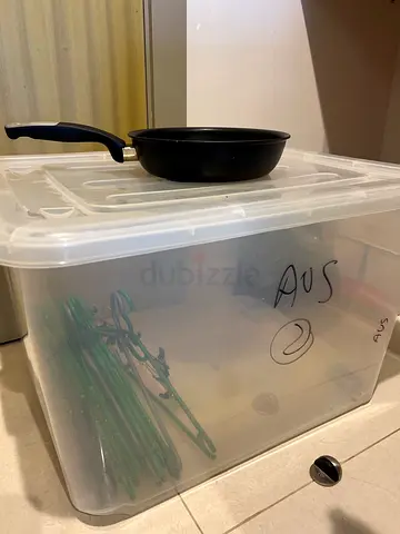 Free Teflon Pan and Large Storage Box