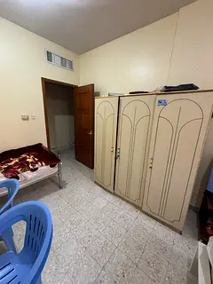 Furnished 2 big Rooms with central AC available near Russian Embassy Abu Dhabi