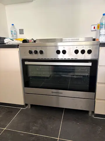 Westpoint 5-Burner Stainless Steel Electric Cooker with Oven - Unused