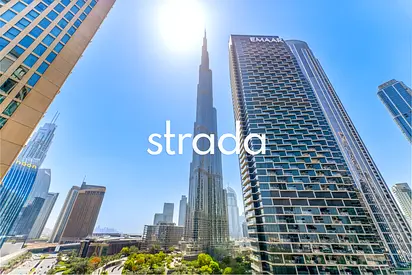 Burj Khalifa View | Unfurnished | Low Floor
