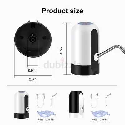 Portable USB Electric Water Dispenser Pump for Bottled Water