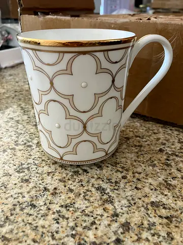 2 gold mugs NORITAKE
