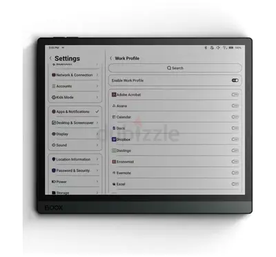 Epaper tablet
