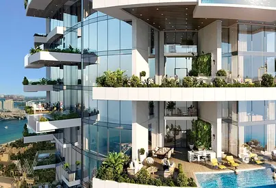 Middle Floor | Sea and Palm View | Private Beach