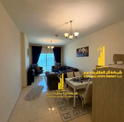 ✨ Luxury apartment for monthly rent, one bedroom and a hall with an open view, fully furnished with elegant furniture and a fully equipped kitchen