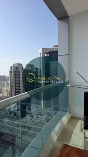 Monthly Furnished 1 Bedroom Apartment In City Tower Ajman With Large Layout Open View And Prime Cent