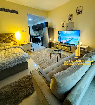 A fully furnished luxury studio apartment with brand new, high-end furniture in a prime location, including all bills and internet.
