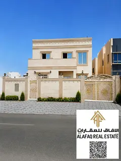 Independent villa for sale in Al Zahia area _ with a modern design and high-end finishes, suitable f