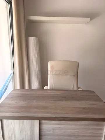 Work desk and office chair combo