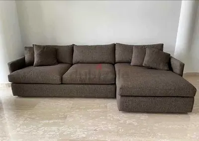 Crategbarrel L shape Sofa Excellent condition