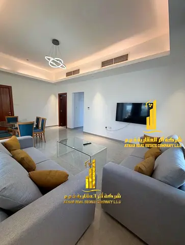 للايجارثلاث غرف وصاله مفروشه بعجمان بفرش نظيف ومرتب  _ الراشديه 2 _ خلف قصر الحاكم  _ شامل جميع الفواتير والانترنت _  مفروش بالكامل بأثاث أنيق