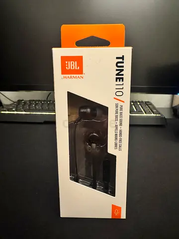 JBL Tune 110 In-Ear Headphones (New in Box)