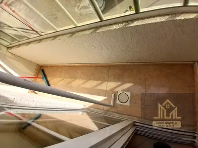 ready to move apartment with balcony \\ neat and clean \\ with split ac prime location