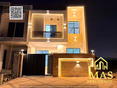 🏡 للبيع | فيلا فاخرة في الياسمين – عجمان | تصميم عصري + روف واسع | موقع مميز