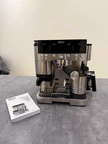 Ninja Luxe Dual Coffee  Espresso Machine with Milk Frother - Good Condition