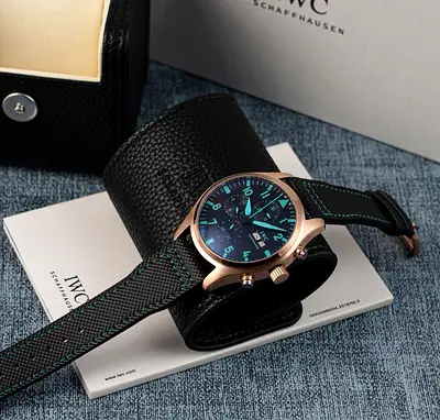IWC Pilots Watch Chronograph 41 Mercedes-AMG Petronas Formula One Team Super Clone