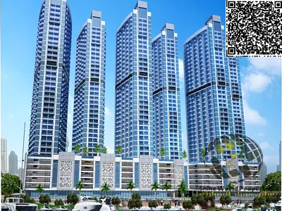متلك شقة واسعة بغرفة نوم واحدة داخل المجمع السكني الوحيد بنظام التملك الحر المطل مباشرة على الواجهة البحرية في عجمان