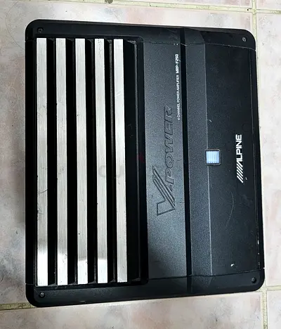 Alpine 4 channel car amplifier
