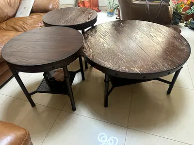 Center Table + Side Table set of 3