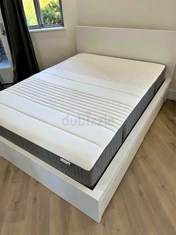 Ikea Bed and mattress/queen size