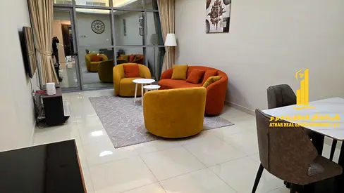 ✨ أفخم و أرقى شقة غرفة و صالة مفروشة بالكامل سوبر ديلوكس للإيجار الشهري في عجمان ✔️ شامل الفواتير و الإنترنت ⚡📶 فرش فاخر