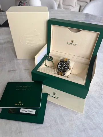 Rolex Submariner Two-Tone Oyster  with Box and papers