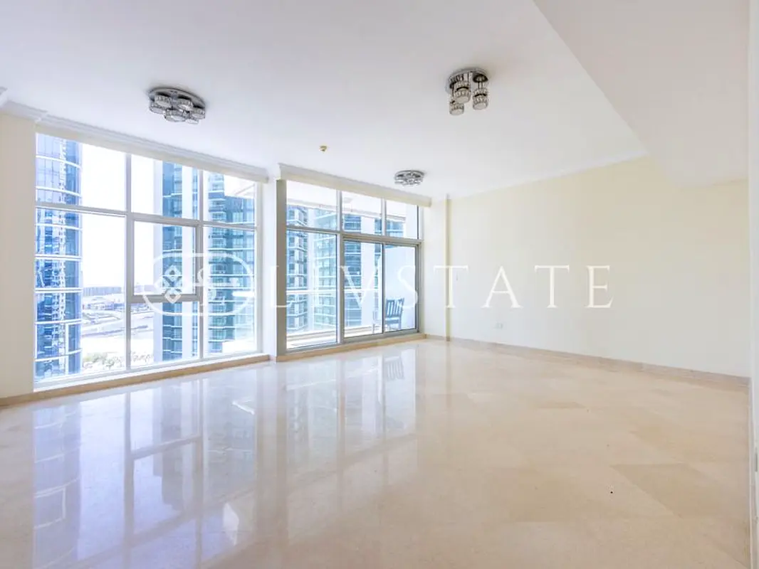 Spacious 3BR | Panoramic Sea n Marina View| Vacant