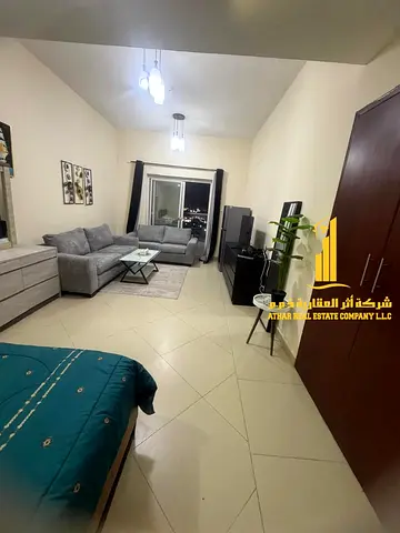 A fully furnished luxury studio apartment with brand new, high-end furniture in a prime location, including all bills and internet.