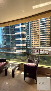 Large studio apartment with balcony