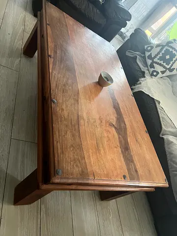 Real Wood large coffee table
