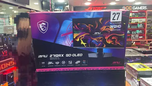 MSI 27QRX QD OLED MONITOR NEW