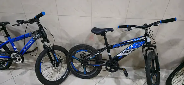 Used 20-inch Kids/Teens Blue Mountain Bike - Good Condition