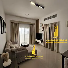 Luxurious and elegant fully furnished super deluxe one-bedroom apartment for monthly rent in Ajman 