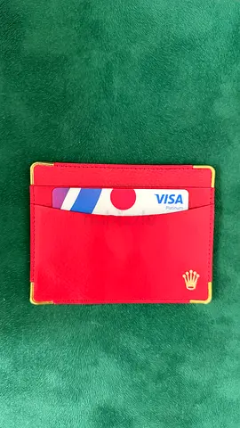 ROLEX vintage card holder
