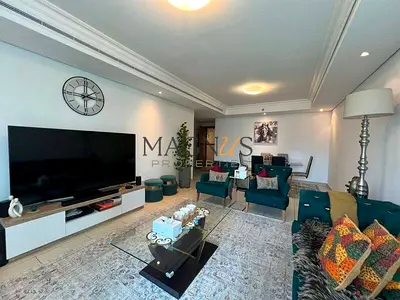 MARINA SKYLINE VIEW | 2 BED + MAID | WELL MAINTAINED