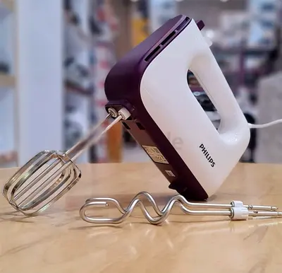 Philips Daily Collection Hand Mixer with Stainless Steel Attachments