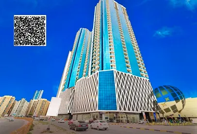 امتلك شقة واسعة بتصميم عصري وتشطيبات فاخرة في أحد أبرز أبراج عجمان السكنية، Oasis Tower 3، الواقع في موقع استراتيجي مقابل أبراج خور عجمان وبجوار نستو