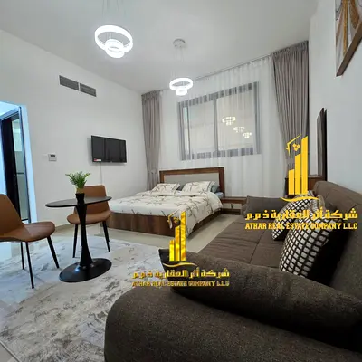 Furnished studio apartment for rent in Ajman, Al Nuaimiya area. Clean and tidy furniture. Includes all bills and internet. Fully furnished