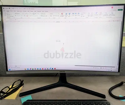 Samsung 27-inch Curved Monitor - Good Working Condition