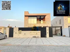Villa for sale in the heart of Ajman, Al Muwaihat 2, near services, ready to move in, freehold owner