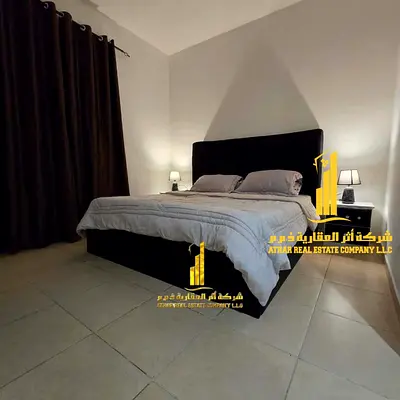 اجمل شقة غرفة وصالة مع جم ومسبح مفروشة فرش جديد للايجار الشهرى بعجمان - النعيمية2 - باريس تاور
