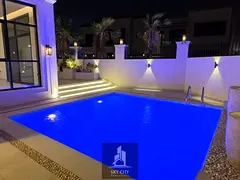 🏡 Luxury villa / 2 street corner/ with private pool ready for water, electricity and air conditio