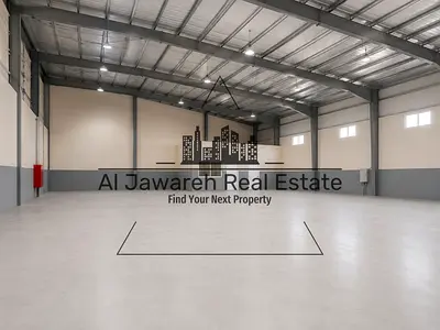 A great opportunity for investors: a 14,035 sq ft warehouse complex for rent, comprising 8,035 sq ft of space, 8 studios, and 360 kW of in UAQ.