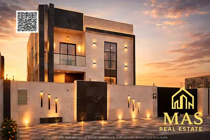 🏡 فيلا فاخرة للبيع في الزاهية – عجمان | مسبح خاص | تصميم عصري