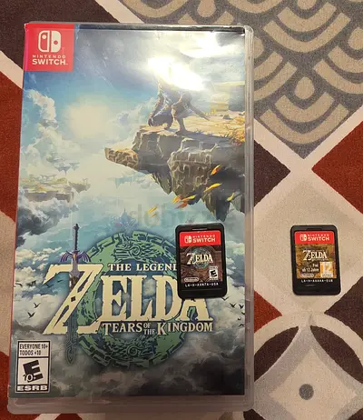 Zelda breath of the wild and zelda tears of the kingdom