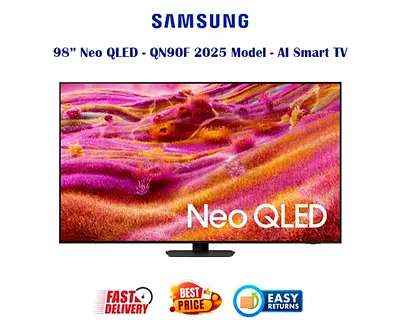 Samsung 98 Inch Neo QLED TV - Home Cinema TV - QN90F 2025 Model - FREE DELIVERY and INSTALLATION