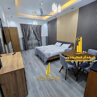 A fully furnished luxury studio apartment with brand new, high-end furniture in a prime location, including all bills and internet.