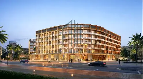 متجر الزاوية المفروش | Binghatti Hillcrest | إطلالة على المسبح والأفق
