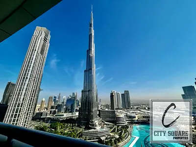 Burj Khalifa View I Upgraded and furnished I Ready to move in